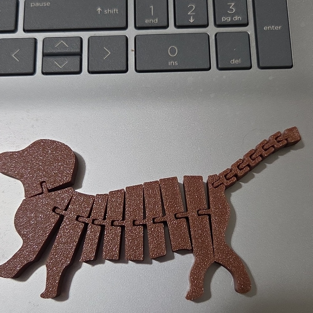 Articulating Dachshund Dog Fidget Toy